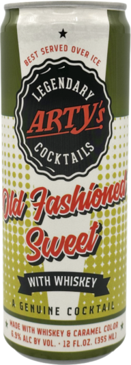 front view of bottle